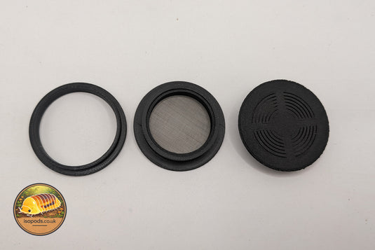 45mm push fit vent for isopod and bioactive enclosure ventilation