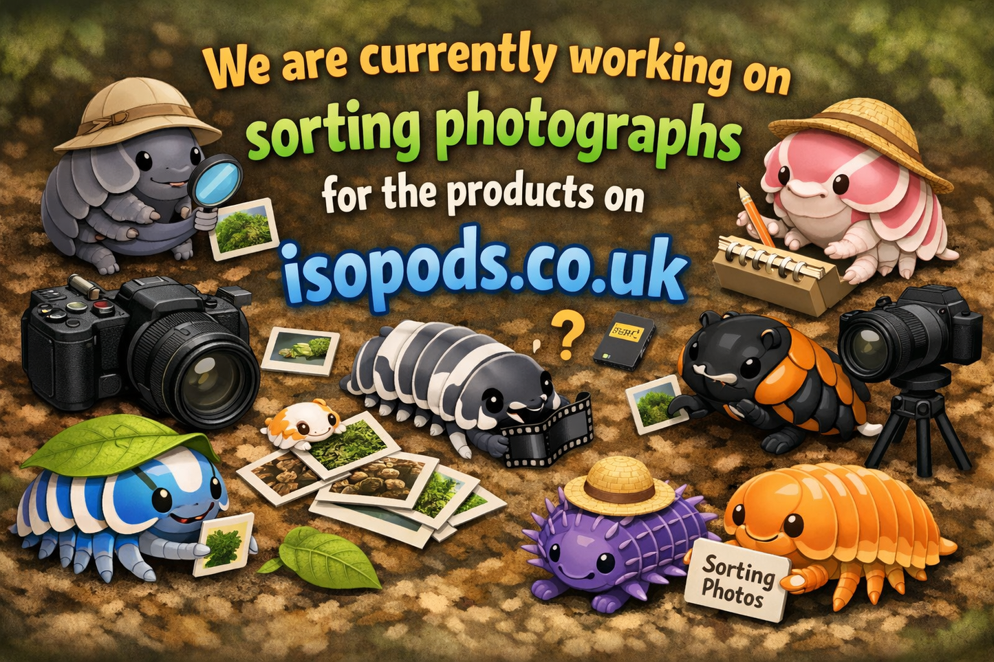 Lichen Sticks – Natural Terrarium Branches