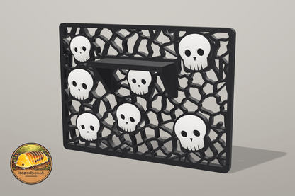 Catacombs 12x12 Jumping Spider Set — wall upper panel with ledge