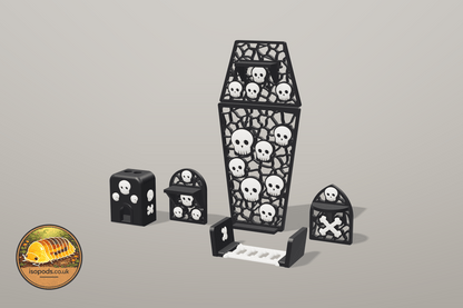 Catacombs Coffin Jumping Spider Set — SET catacombs coffin