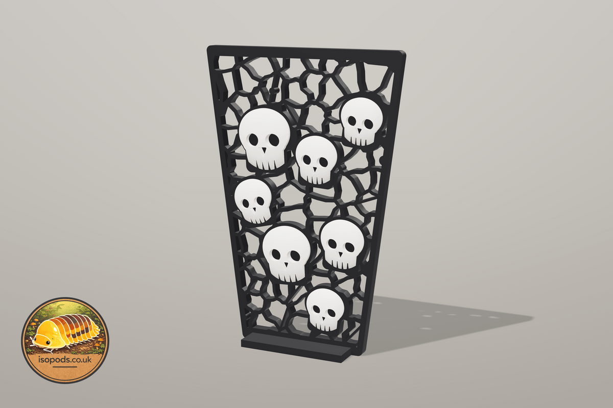 Catacombs Coffin Jumping Spider Set — wall lower panel