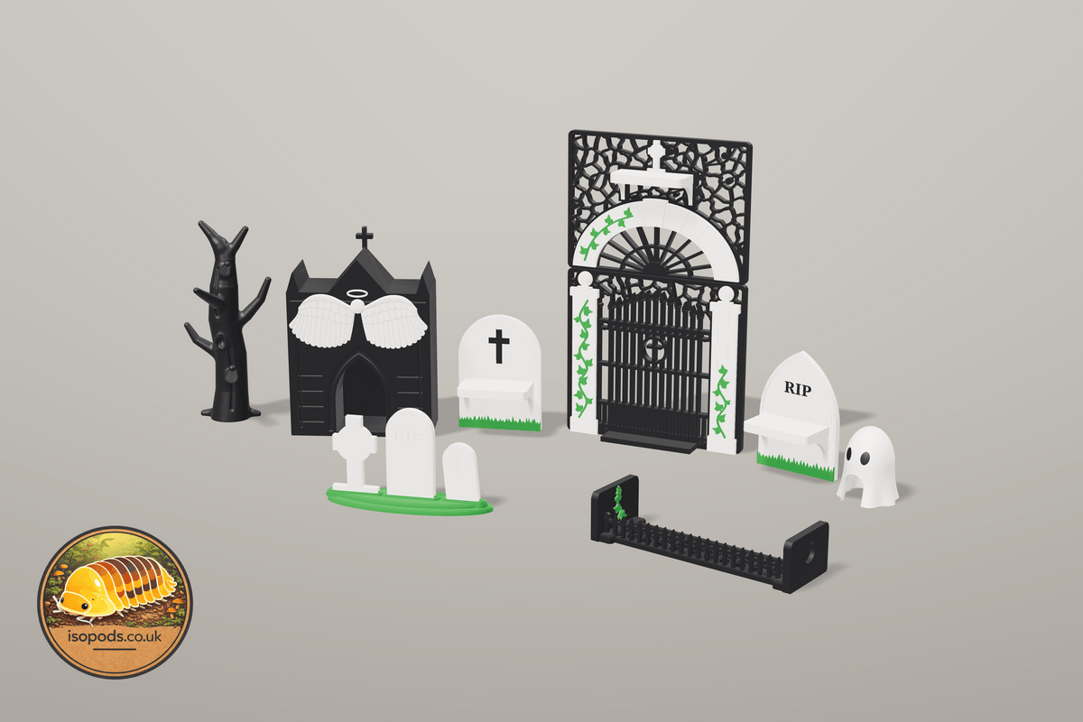 12x12 Full Set — Graveyard 12x12 Jumping Spider Set