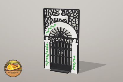 Large Wall — Graveyard 12x12 Jumping Spider Set