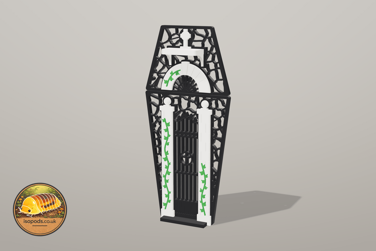 Coffin Wall — Graveyard Jumping Spider Set