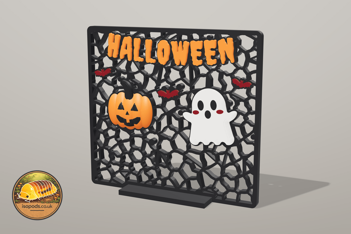 Happy Halloween 12x12 Jumping Spider Set — wall lower panel